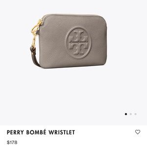BRAND NEW Tory Burch Grey Clutch
